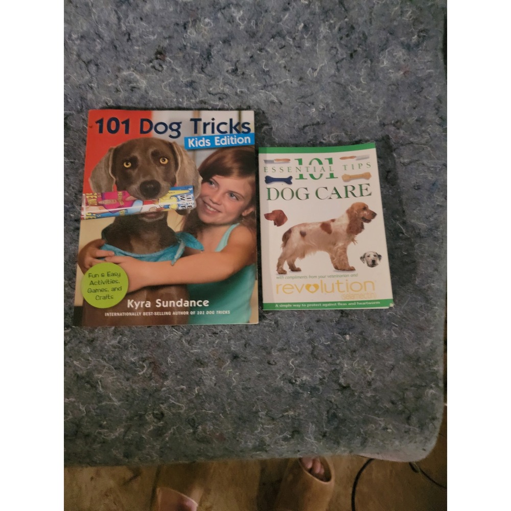 101 Dog Ticks & Dog Care ‎ Set of 2 books